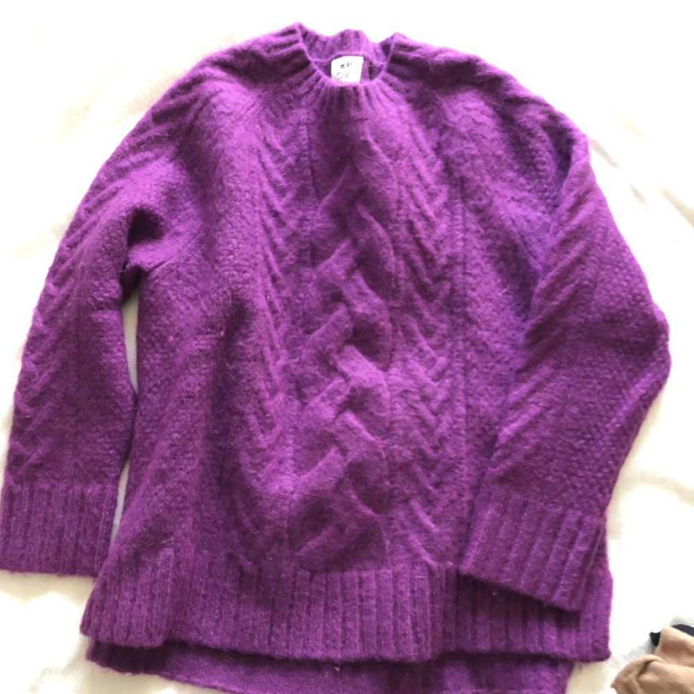 Purple sweater